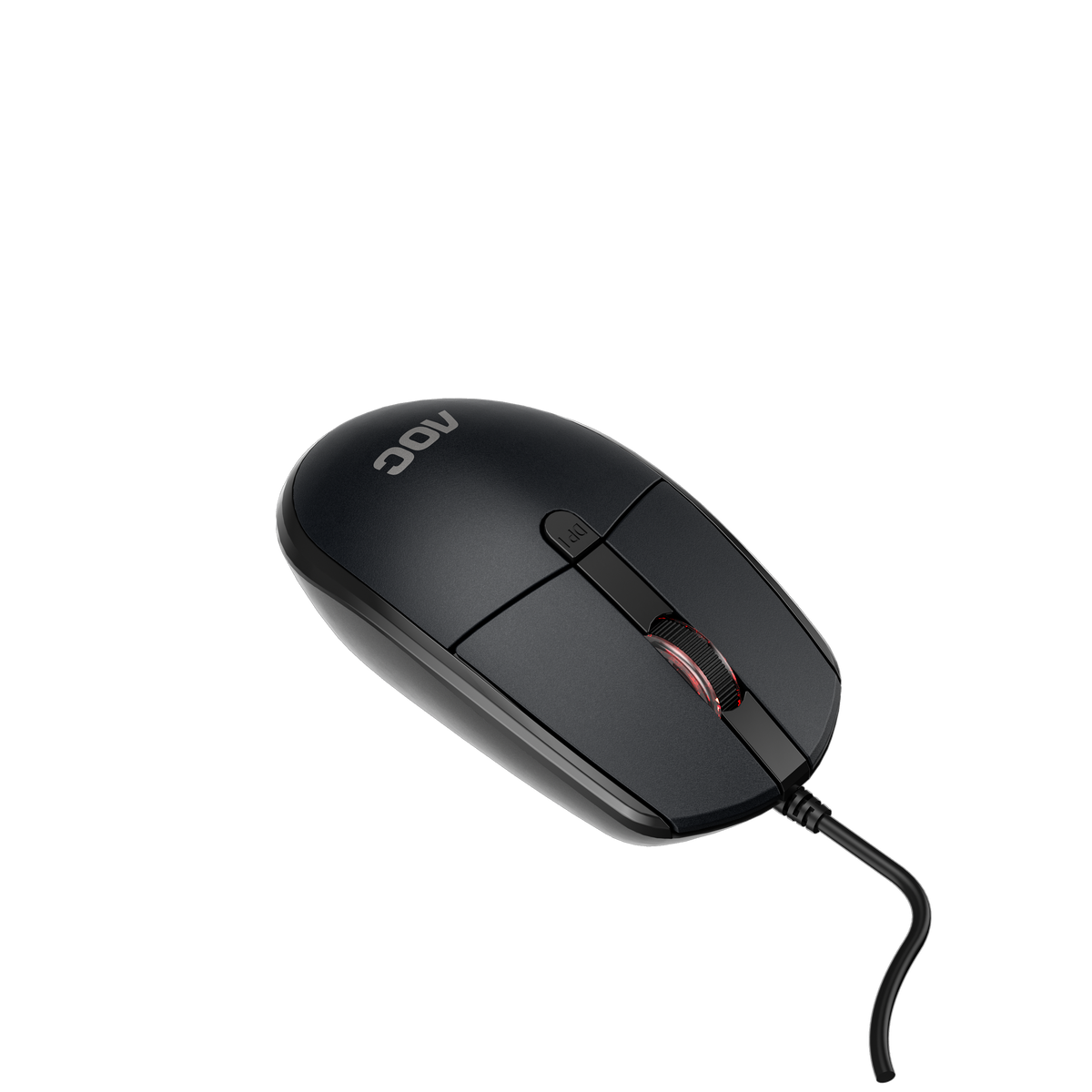 AOC MS130B/LA Wired Office Mouse USB Optical 3-Button Black