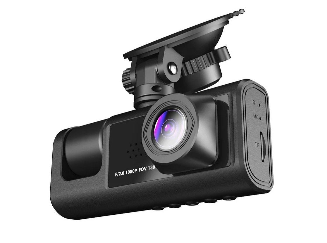 BDI C309 3-Camera 1080P Front & 720P Inside 2 Inch Screen + 480P Back Dash Cam
