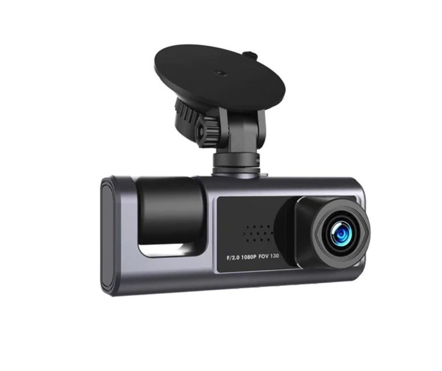 BDI C309 3-Camera 1080P Front & 720P Inside 2 Inch Screen + 480P Back Dash Cam