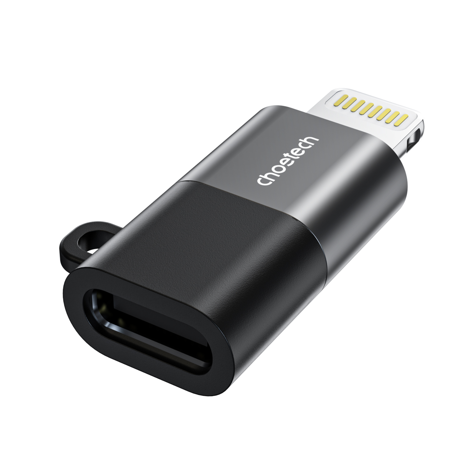 CHOETECH CR-001-GY Mfi iPhone to USB-C USB Adapter - Black