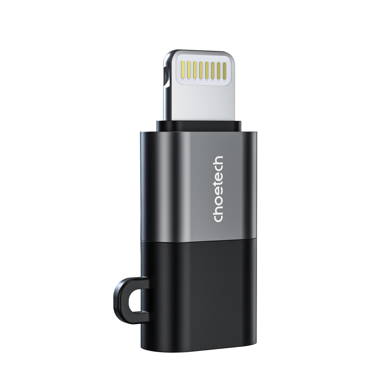 CHOETECH CR-001-GY Mfi iPhone to USB-C USB Adapter - Black