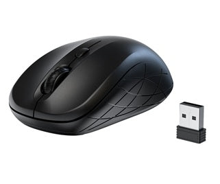 Choetech KB-002-BK 3-Level Adjustable 1600 DPI Wireless Mouse (Black)