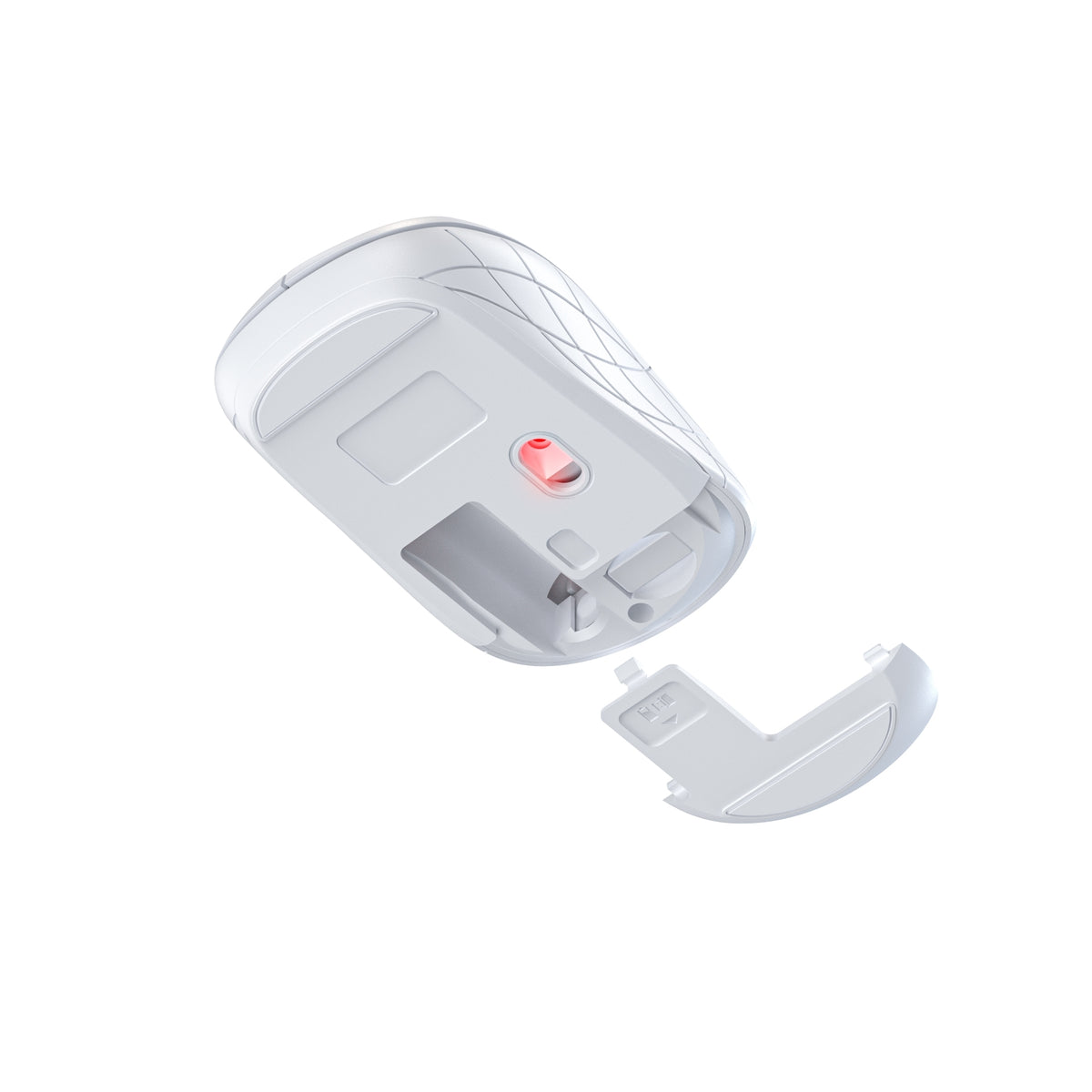 Choetech KB-002-WH single-mode 2.4G wireless mouse, white