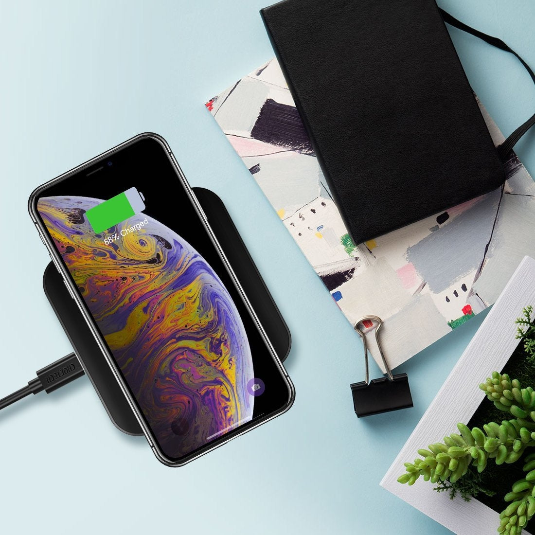 CHOETECH T511S 10W/7.5W Fast Wireless Charger Pad