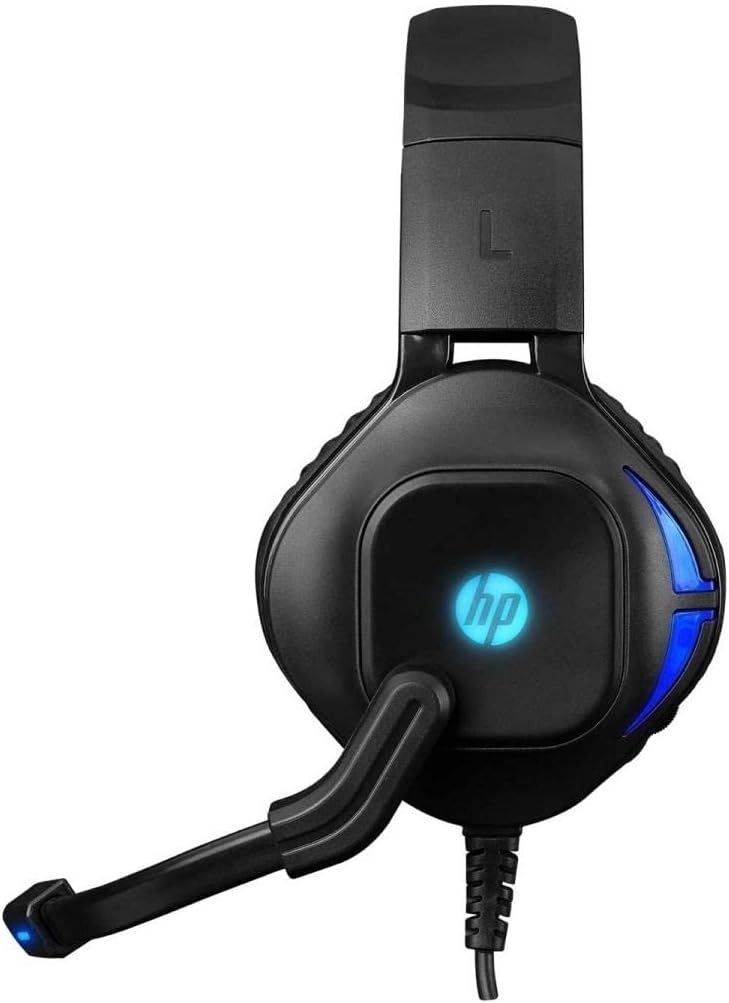 HP DHE-8002 Wired Gaming Headset for PC / Laptop -USB +3.5mm with LED