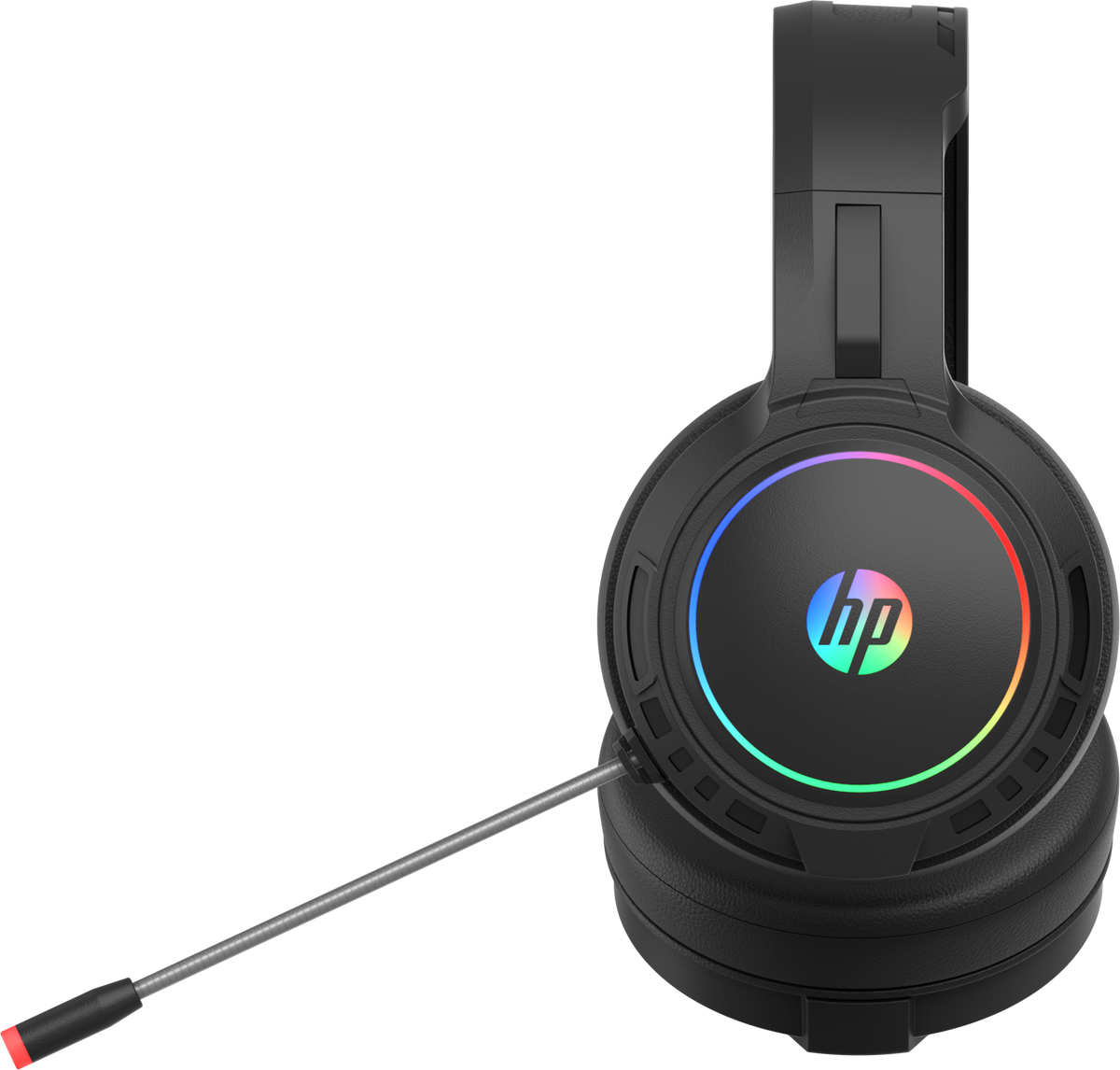 HP DHE-8006 Wired USB 7.1 Surround Sound Gaming Headset RGB LED for PC / Laptop-USB