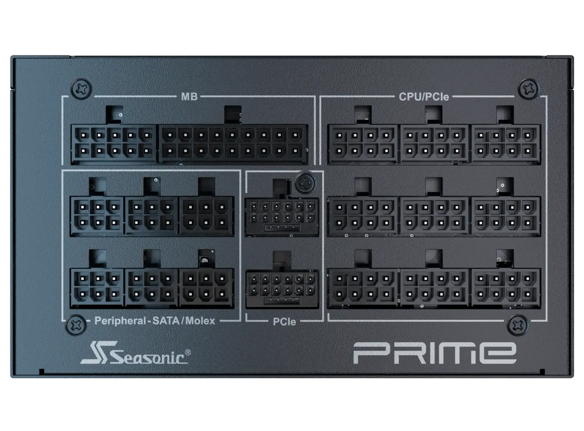Seasonic PRIME TX-1600 1600W Titanium ATX 3.1 Fully Modular PSU SSR-1600TR2
