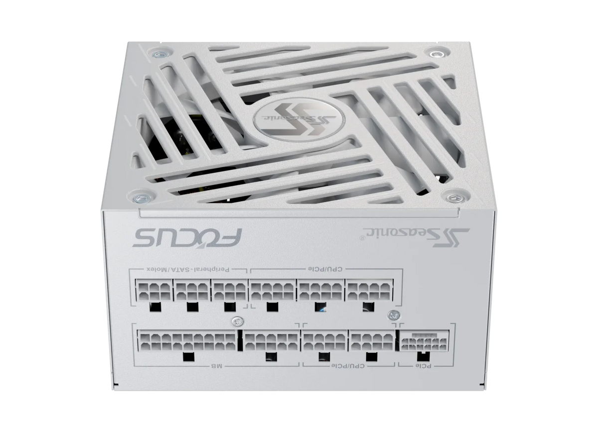 Seasonic 1000W Focus GX-1000 V4 WHITE Fully-Modular 80 PLUS Gold ATX3.1/PCIe 5.1 PSU