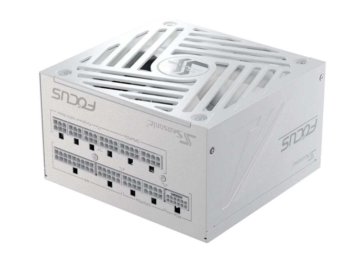 Seasonic 850W Focus GX-850 V4 WHITE Fully-Modular 80 PLUS Gold ATX3.1/PCIe 5.1 PSU