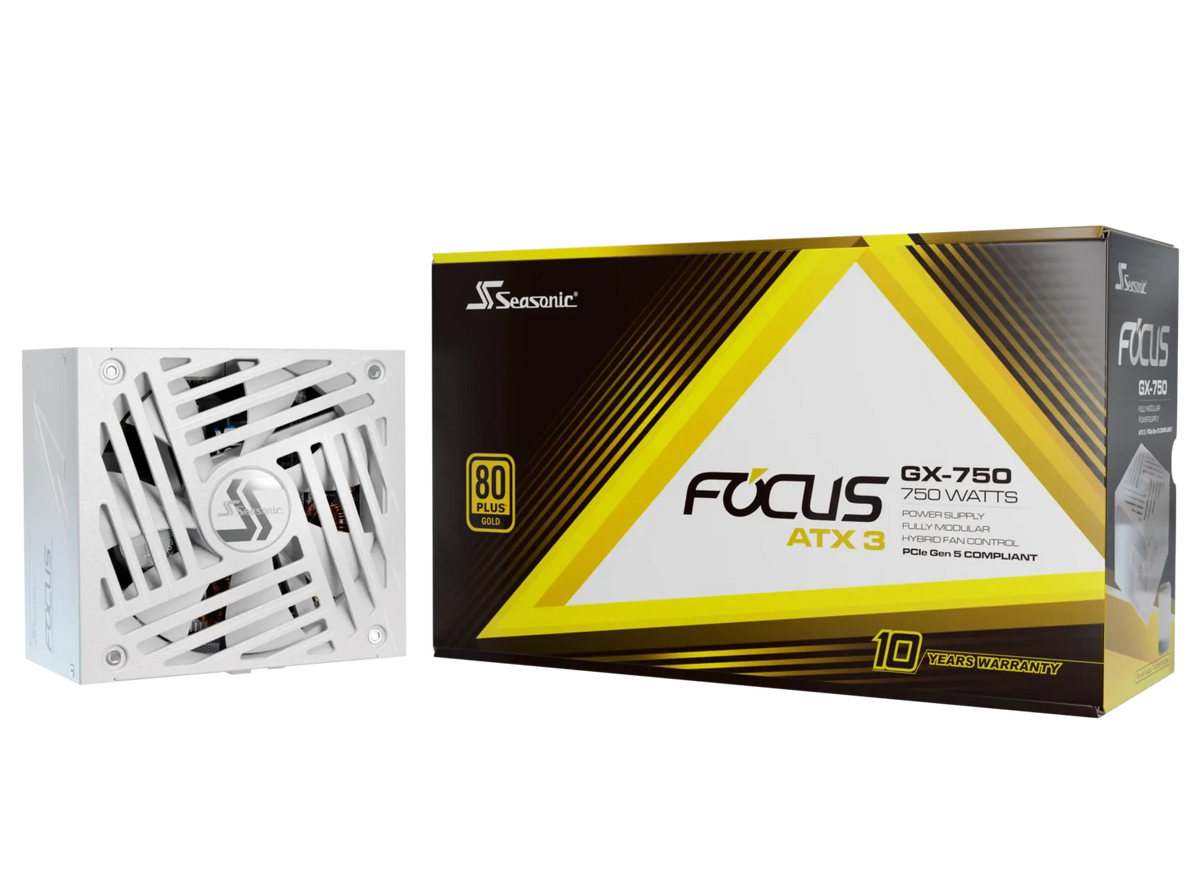 Seasonic 750W FOCUS GX-750 V4 White ATX 3.1