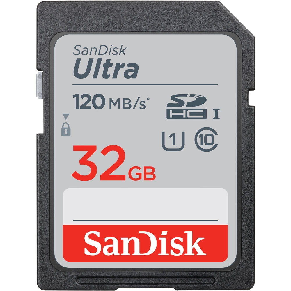 SANDISK SDSDUN4 032G GN6IN SDHC Ultra UHS I Class 10 , U1, 120mb/s &10mb/s