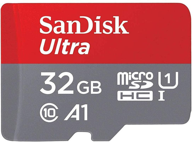 SANDISK SDSQUA4 GN6MN Micro SDHC Ultra UHS I 10 A1 120mb s No adapter 4-032G