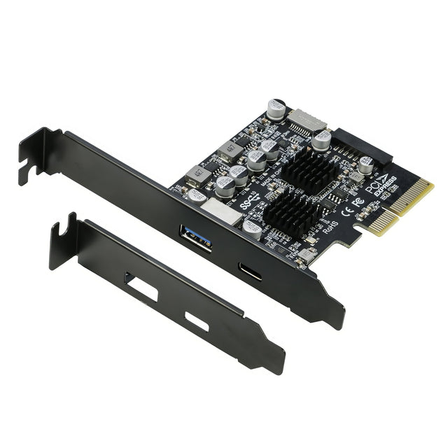 Simplecom EC315 PCIe x4 4 Port USB 3.2 Gen II 10Gbps Type 3.0 Expansion Card