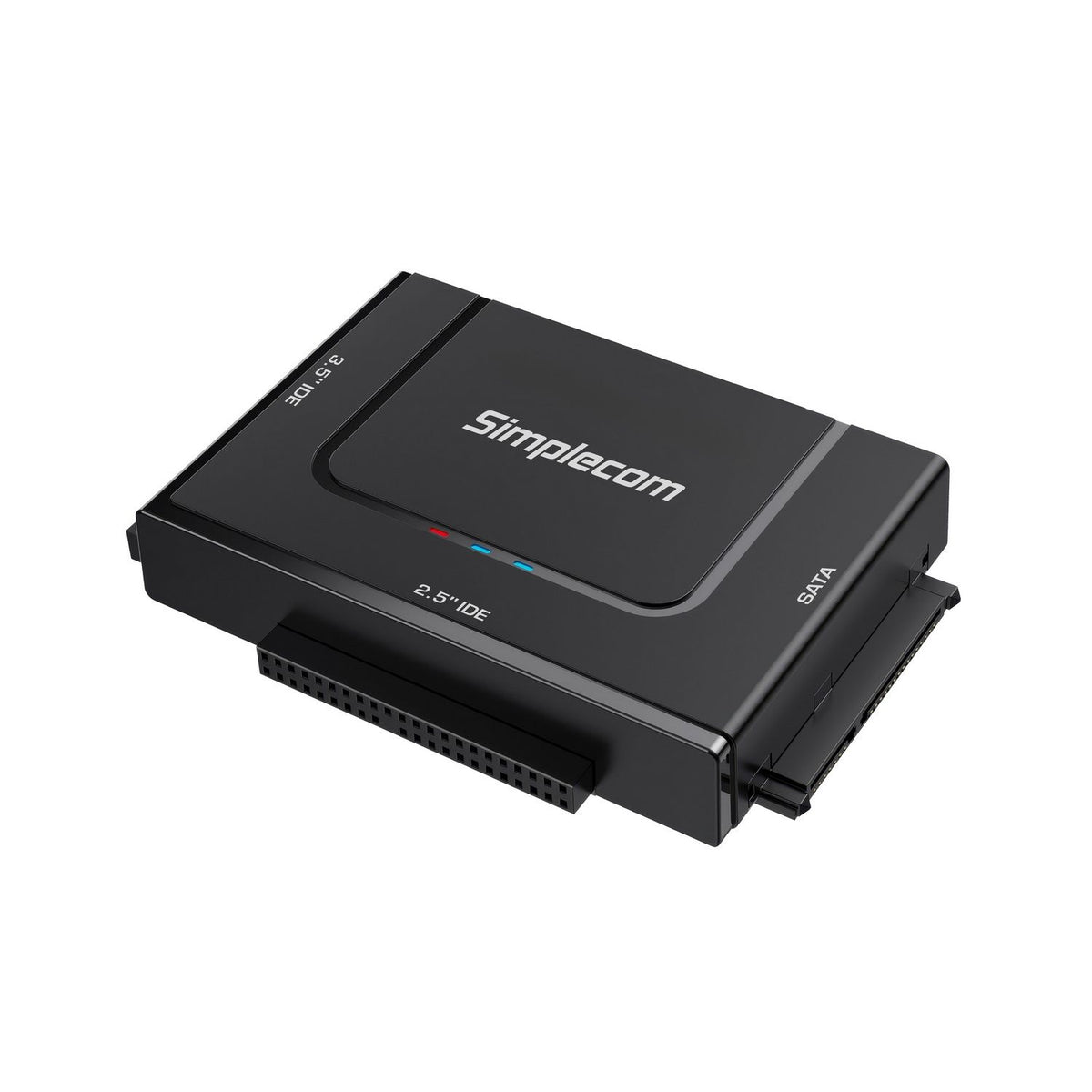 Simplecom SA492C SuperSpeed USB to 2.5", 3.5" & 5.25" SATA/IDE Adapter with Power Supply