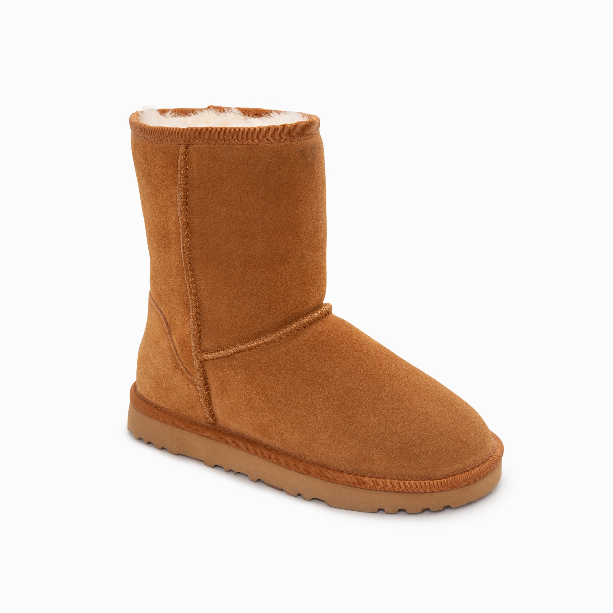 Ugg Boots Genuine Australian Sheepskin Unisex Short - V317-OB661-CHESTNUT-37