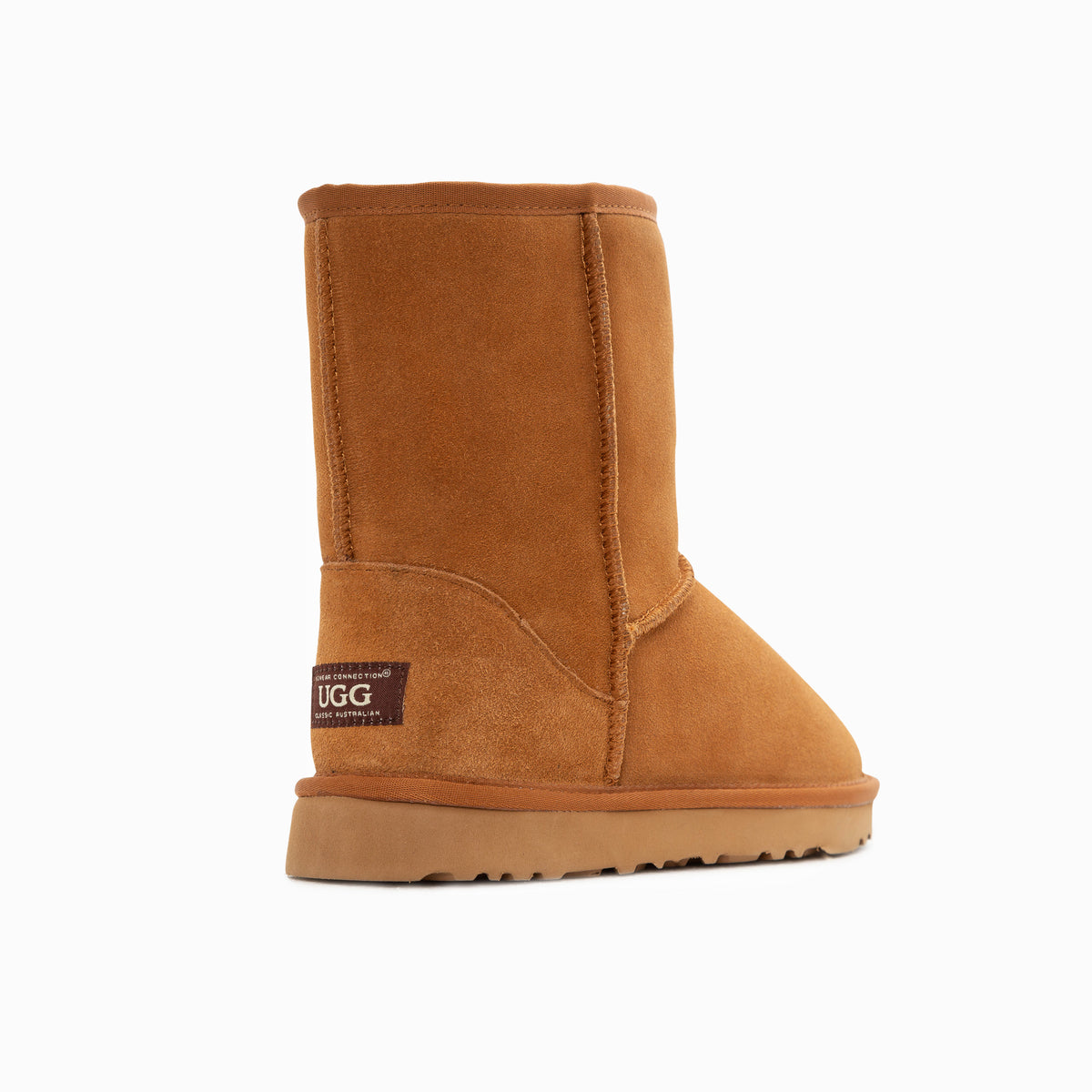 Ugg Boots Genuine Australian Sheepskin Unisex Short - V317-OB661-CHESTNUT-44