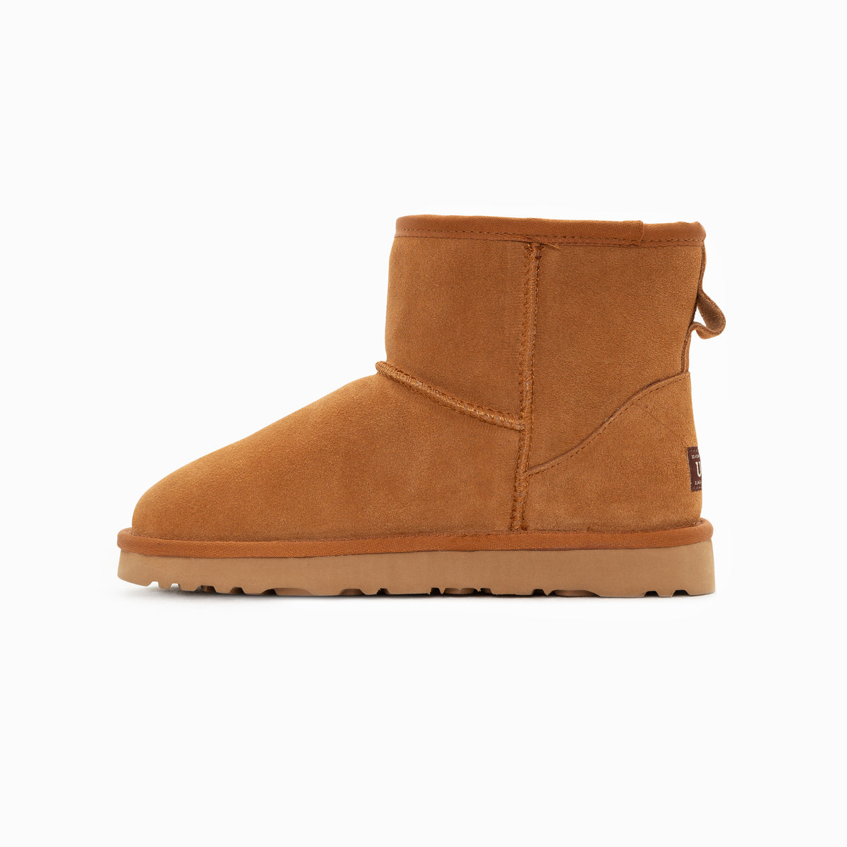 Ugg Boots Genuine Australian Sheepskin Unisex Mini Classic Suede (Chestnut, -