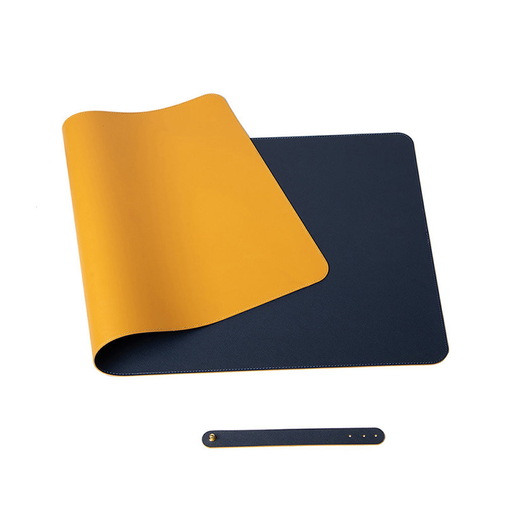 Dark Blue 90cm*45cm Dual Side Office Desk Pad… - V324-COMMP-YELLOW9045