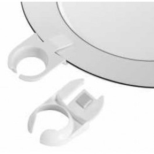 10 pack 75mm White Wine Glass Dinner Lunch Plate Clip Holder Stand Up Buffet