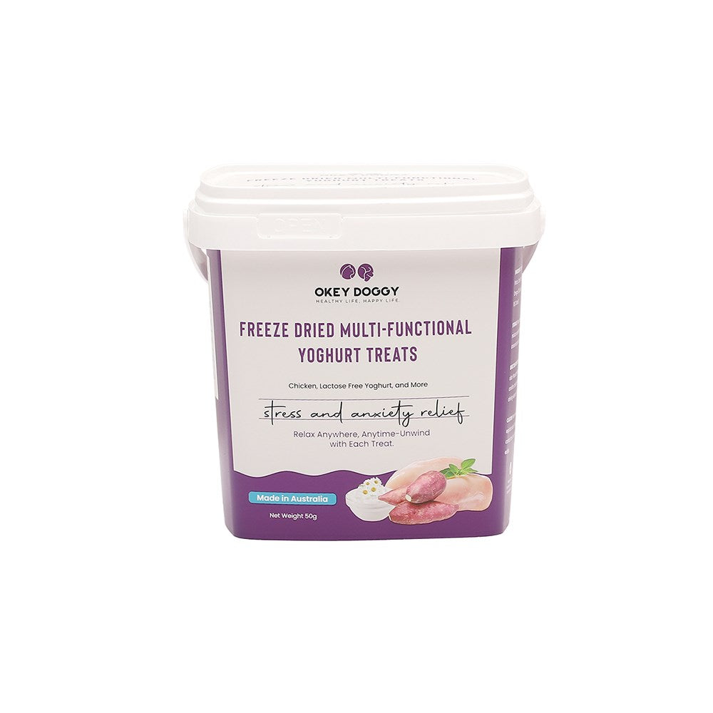OKEY DOGGY Freeze Dried Stress & Anxiety Relief - V390-OD24FDTSAR001