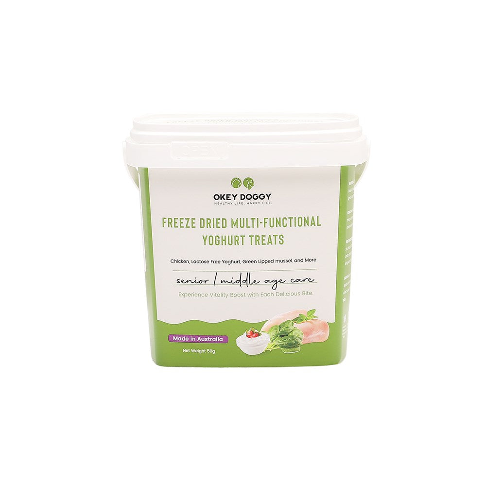OKEY DOGGY Freeze Dried Senior & Middle Age Care - V390-OD24FDTSMC001