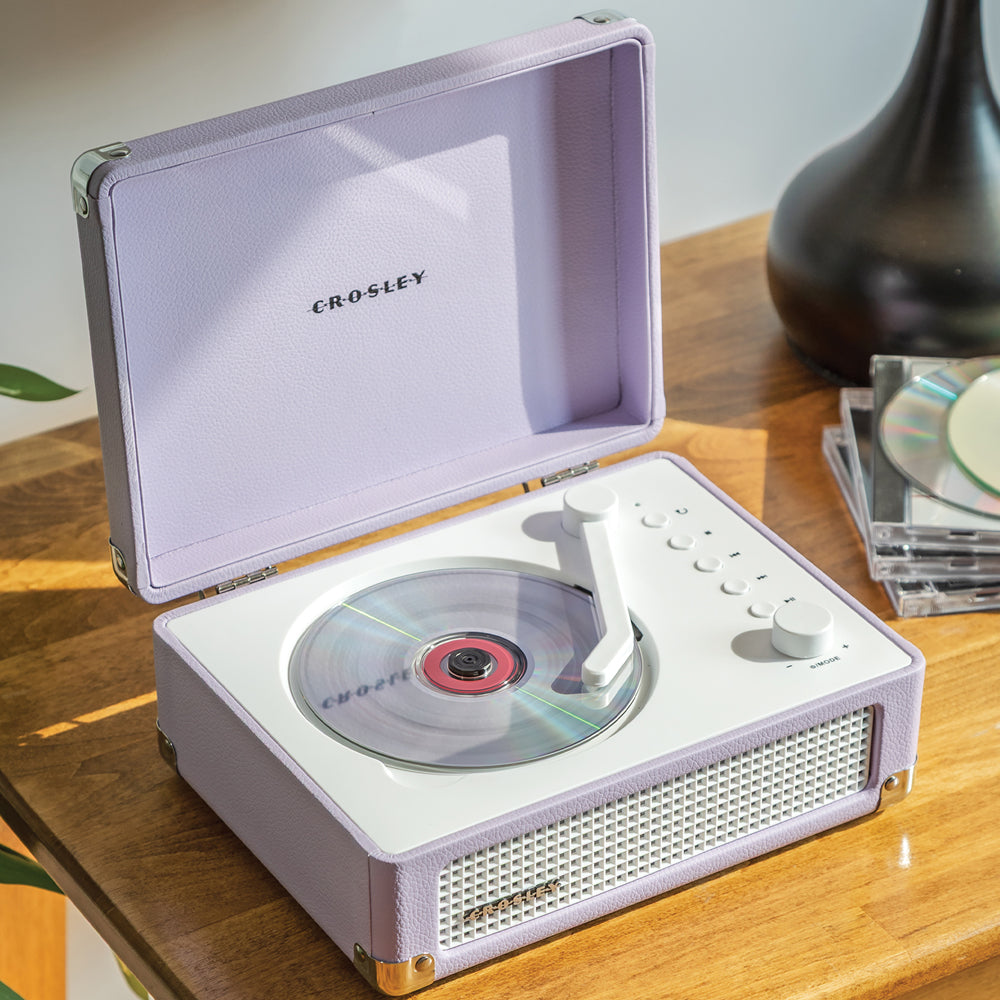 Crosley Cruiser Portable Retro CD Player with Stereo - V398-CR3505A-LN