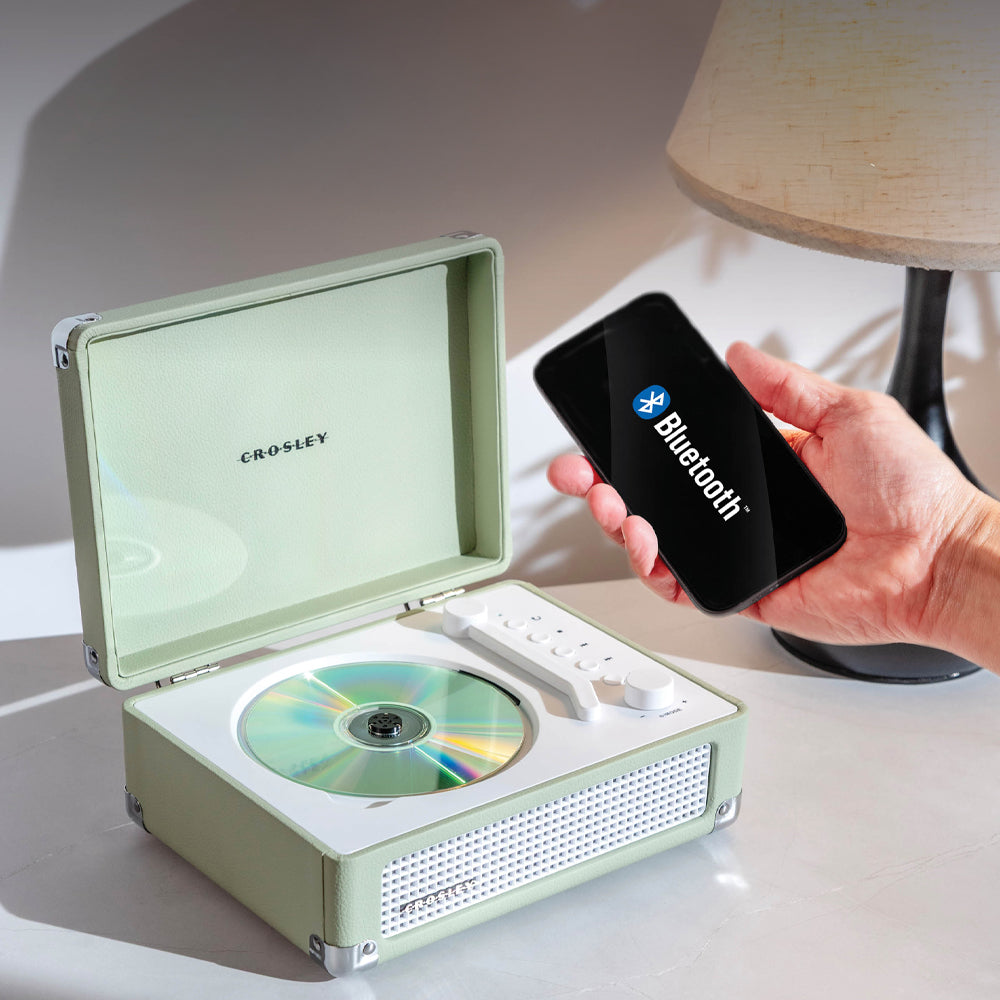 Crosley Cruiser Portable Retro CD Player with Stereo - V398-CR3505A-MT