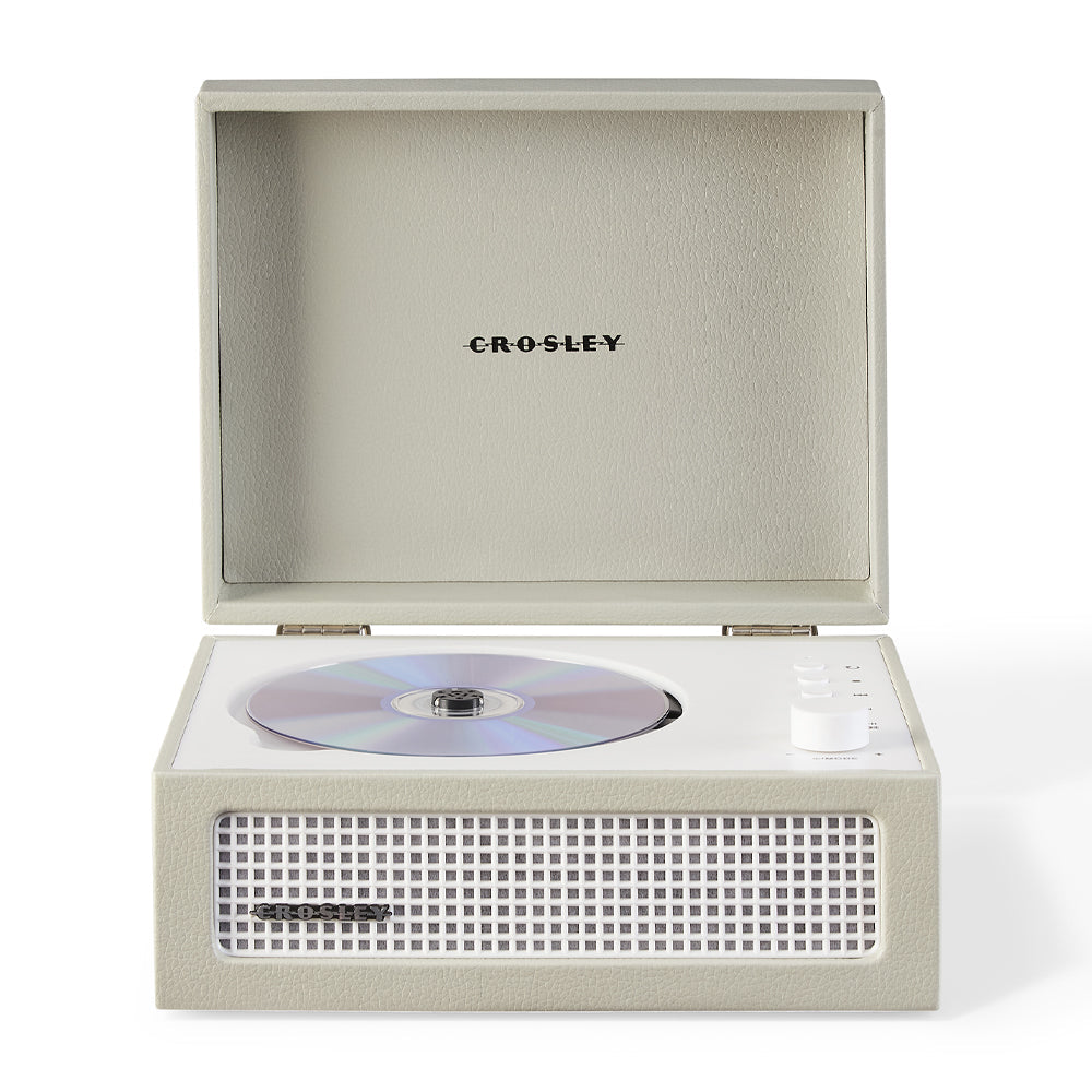 Crosley Voyager Portable Retro CD Player with Stereo - V398-CR3517A-DU