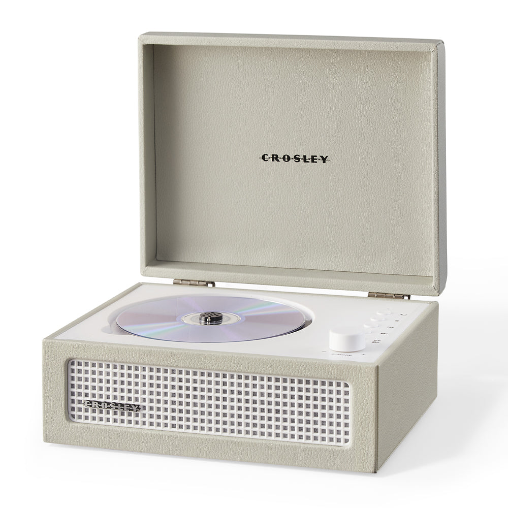 Crosley Voyager Portable Retro CD Player with Stereo - V398-CR3517A-DU