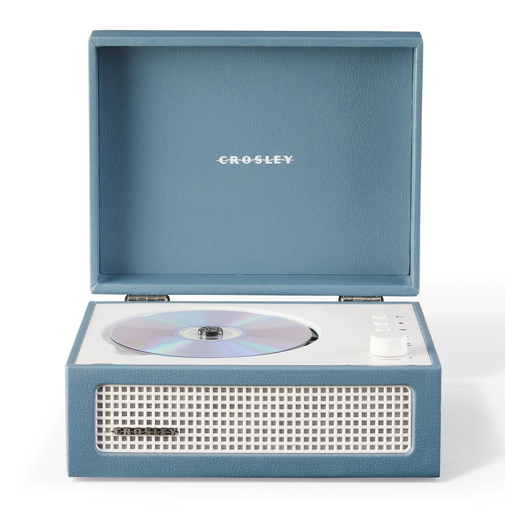 Crosley Voyager Portable Retro CD Player with Stereo - V398-CR3517A-WB