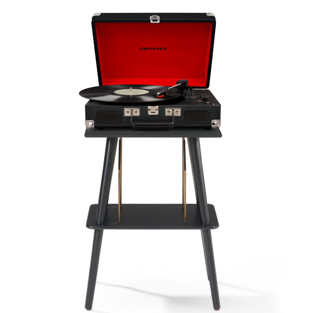 Crosley Cruiser Bluetooth Portable Turntable + Crosley - V398-CR8005FST-BK4