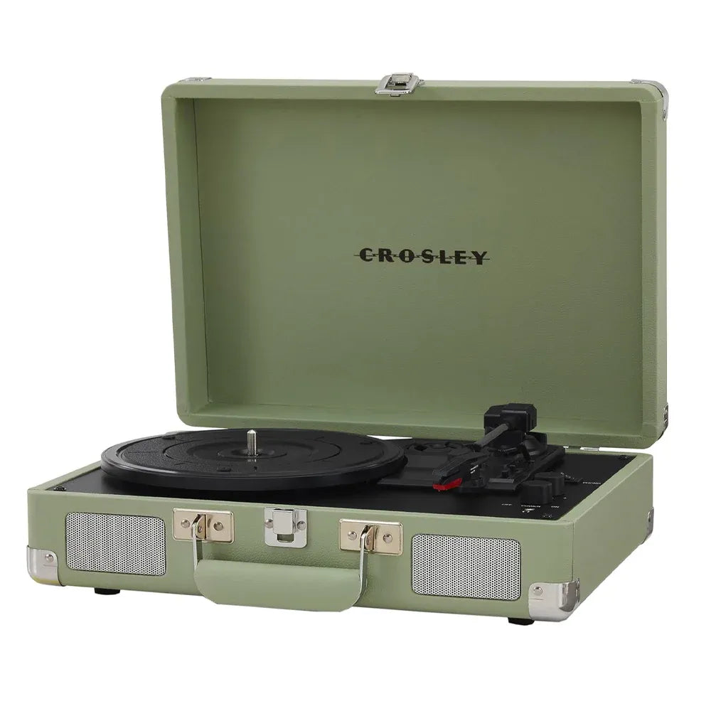 Crosley Cruiser Bluetooth Portable Turntable - Mint + Crosley Entertainment -