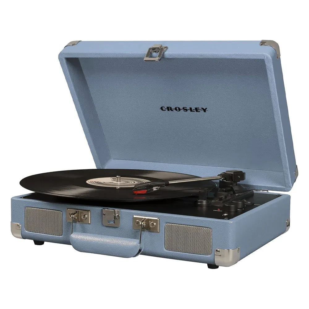 Crosley Cruiser Bluetooth Portable Turntable - Tourmaline + Crosley