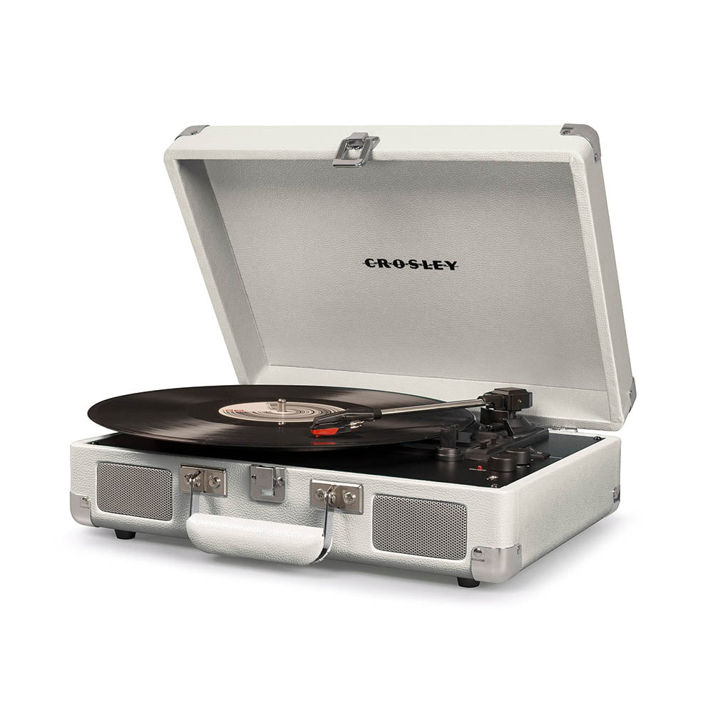 Crosley Cruiser Bluetooth Portable Turntable + Crosley Turntable Stand Bundle-