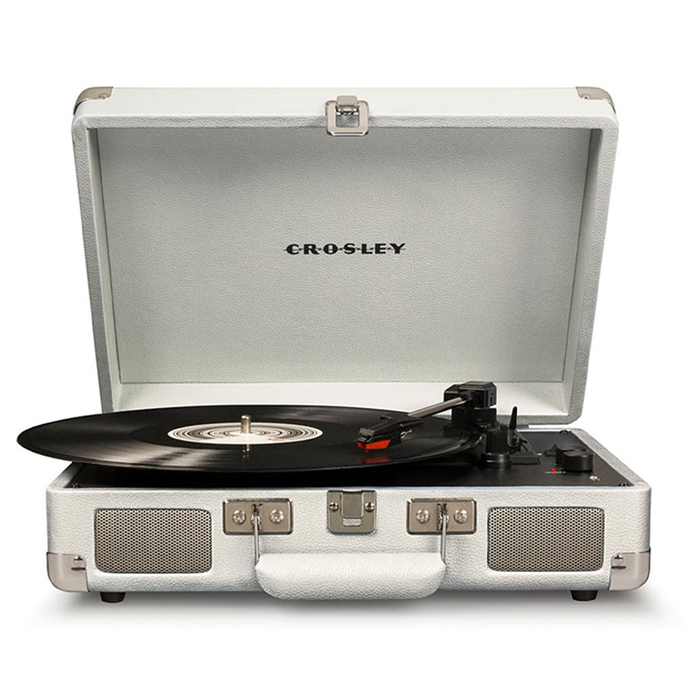 Crosley Cruiser Bluetooth Portable Turntable - White Sands + Gadhouse - Black