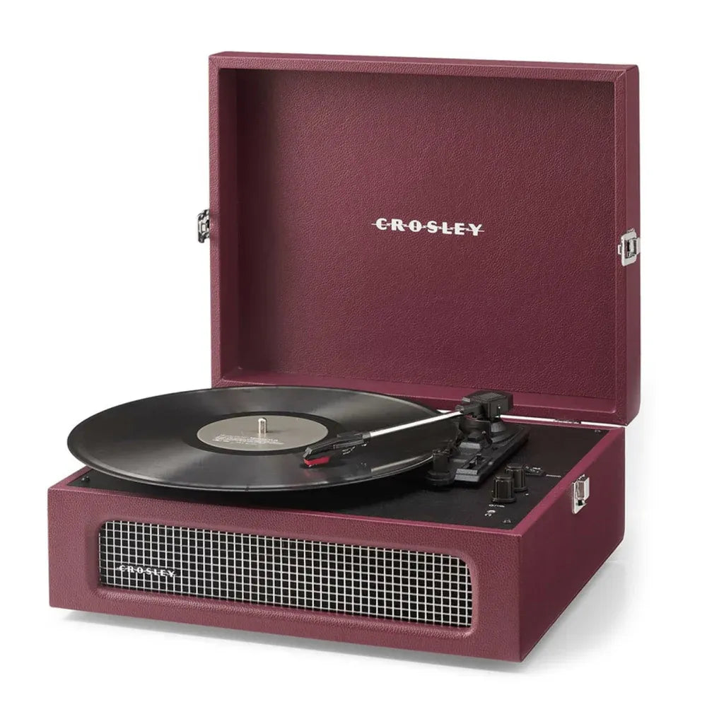 Crosley Voyager Bluetooth Portable Turntable + Bundled - V398-CR8017BSC-BU4