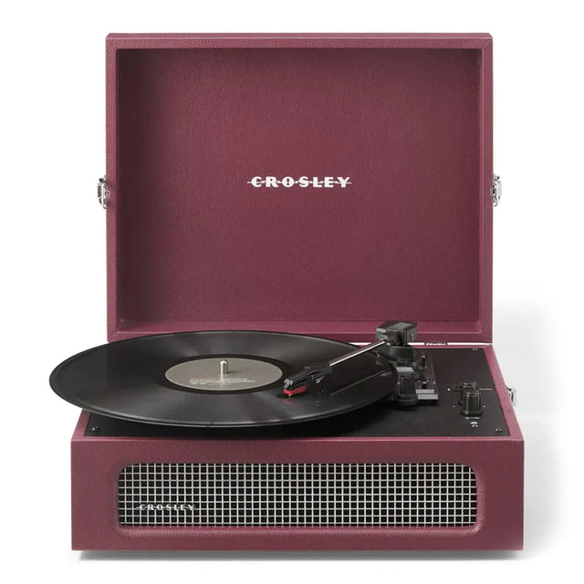 Crosley Voyager Bluetooth Portable Turntable - Burgundy