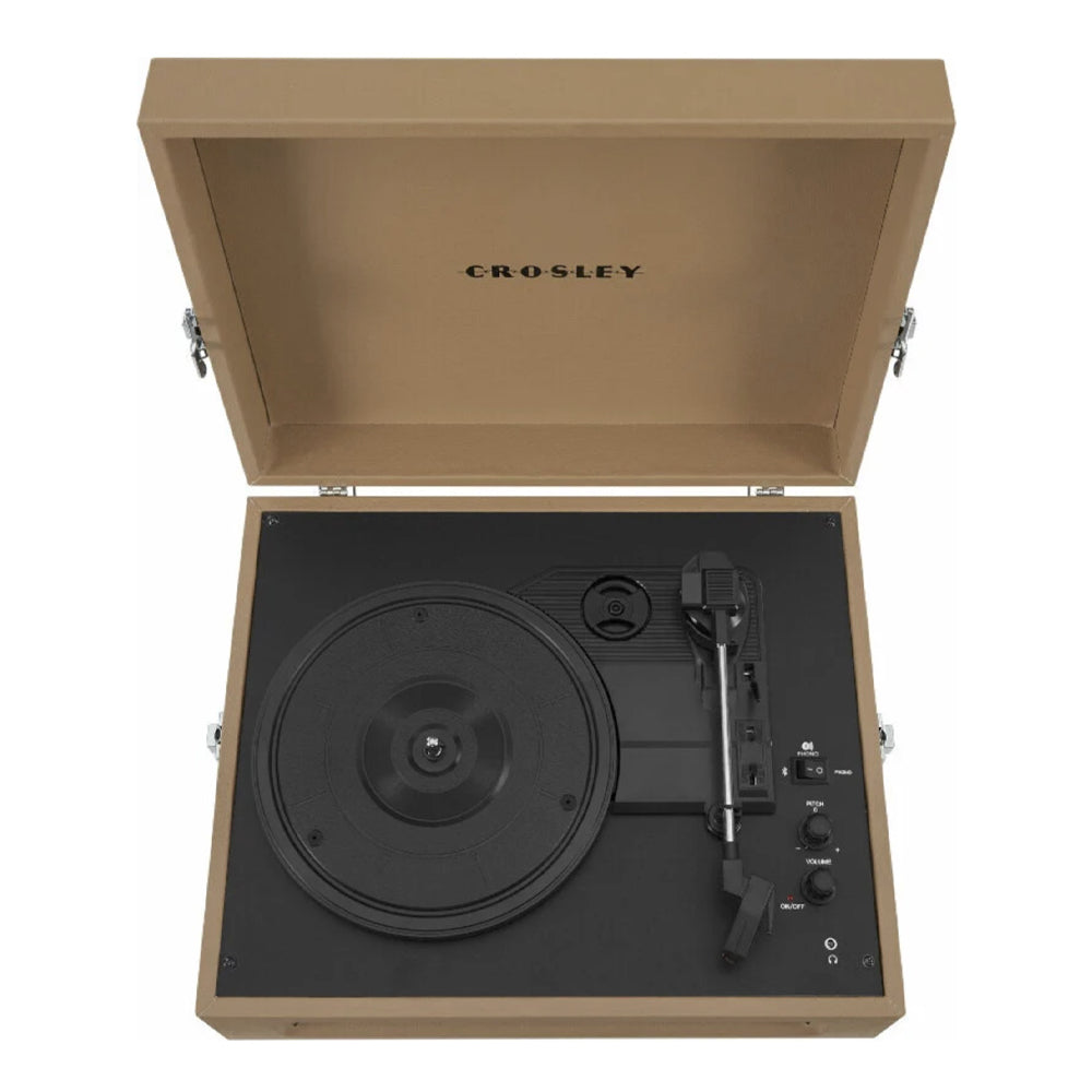 Crosley Voyager Bluetooth Portable Turntable - Tan