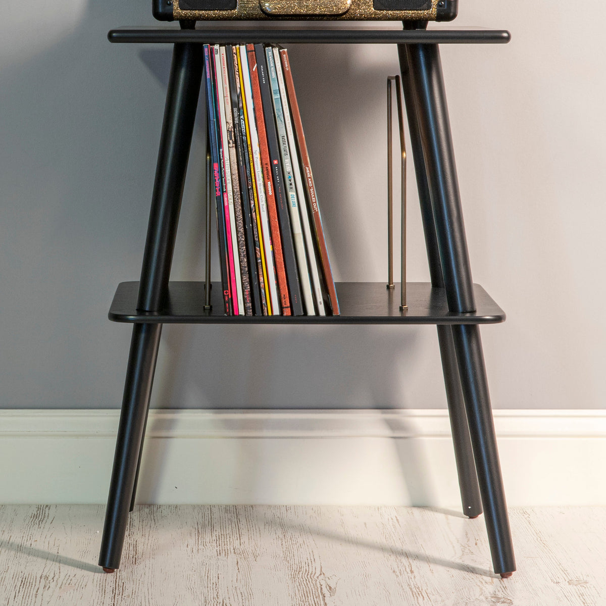 Crosley Voyager Bluetooth Portable Turntable + Crosley Turntable Stand Bundle -