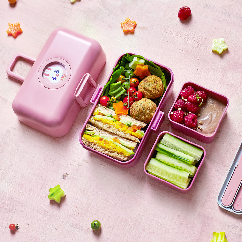Monbento Mb Tresor Kids Bento Box - Pink Blush