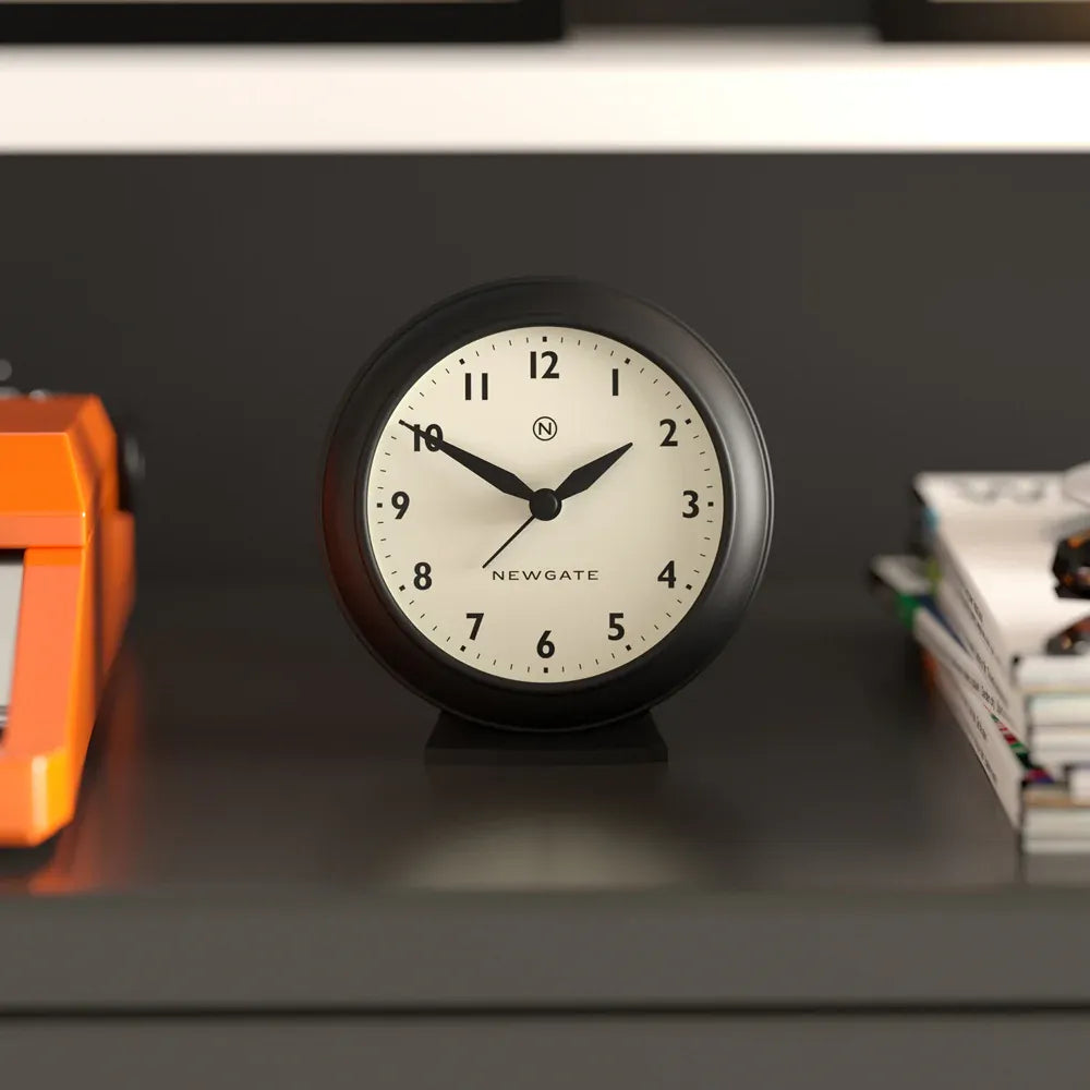 Newgate Pacific Mantel Clock-Black