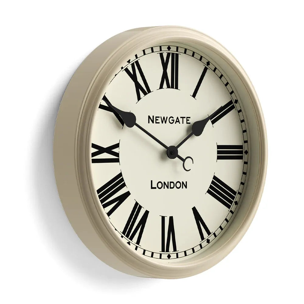 Newgate Spitalfields Wall Clock-Vanilla Cream