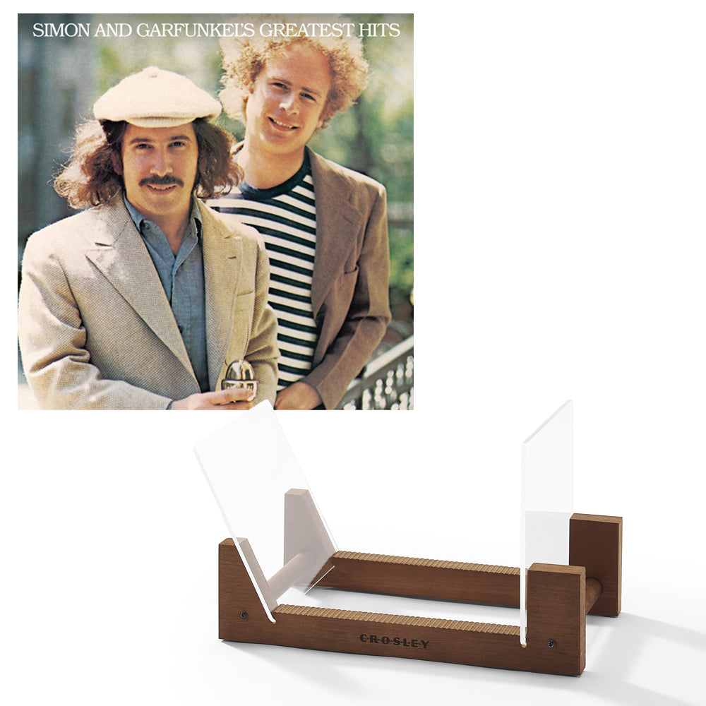 Simon & Garfunkel Greatest Hits Vinyl Album & Crosley Record - Record Storage