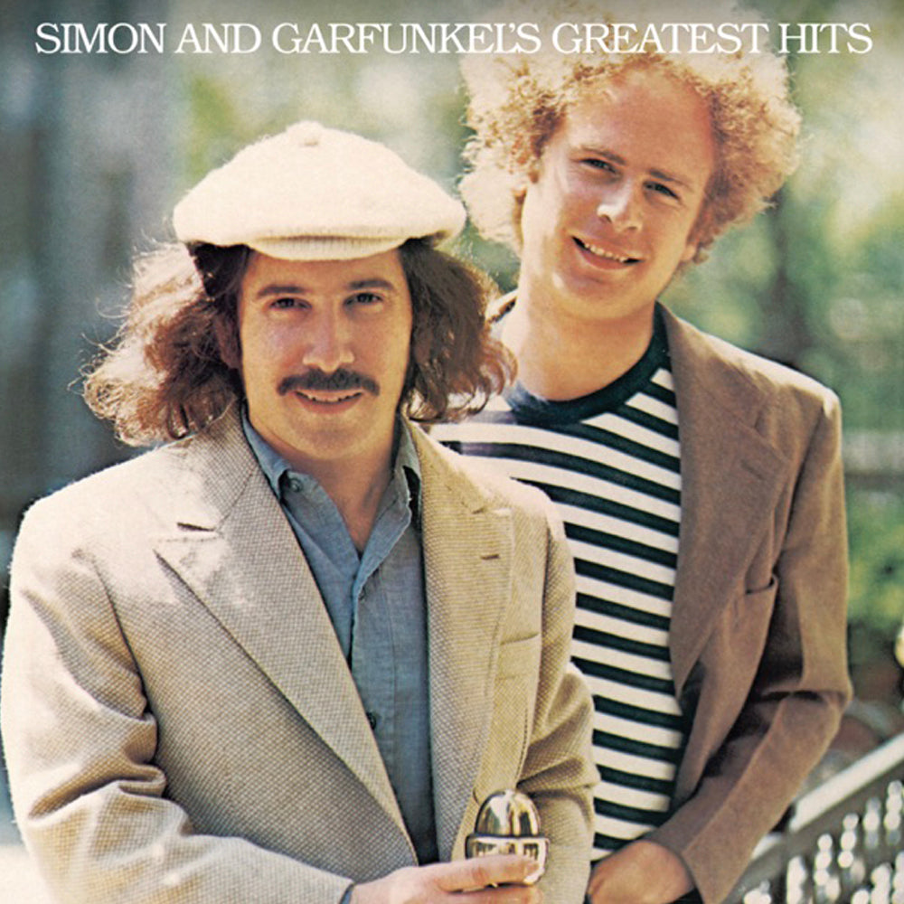 Simon & Garfunkel Greatest Hits Vinyl Album & Crosley Record - Record Storage