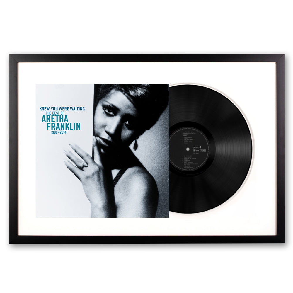 Framed Aretha Franklin Knew You Were Waiting: The Best of - 2014 Vinyl Album