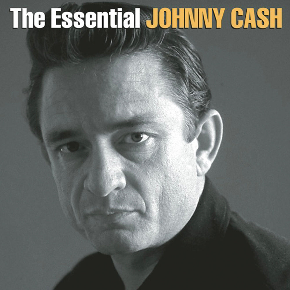 Crosley Record Storage Crate Johnny Cash The Essential Johnny Cash - Cash Vinyl