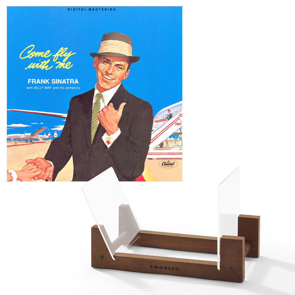 Frank Sinatra - Come Fly With Me - Vinyl Album - Record Storage Display Stand