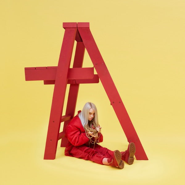 Crosley Record Storage Crate & Billie Eilish - Don'T Smile - Vinyl Album