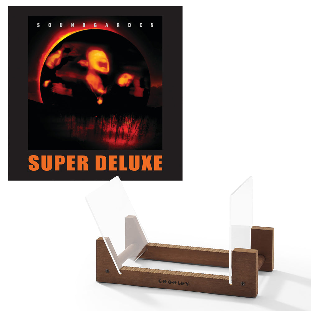 Soundgarden Superunknown - Double Vinyl Album & Crosley Record Storage - Record
