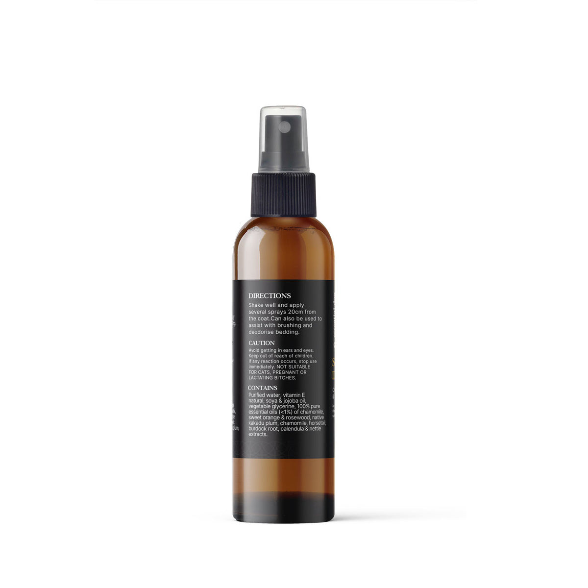 125ml Sensitive Dog Deodoriser (Chamomile, Orange & Rosewood)